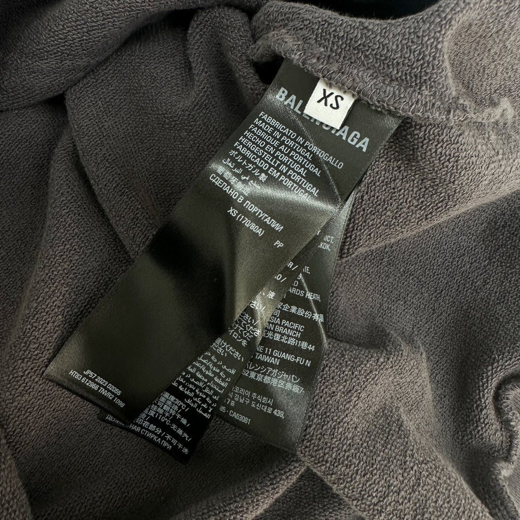 Balenciaga Washed Tie-Dye Hooded Sweatshirt Pullover #96232
