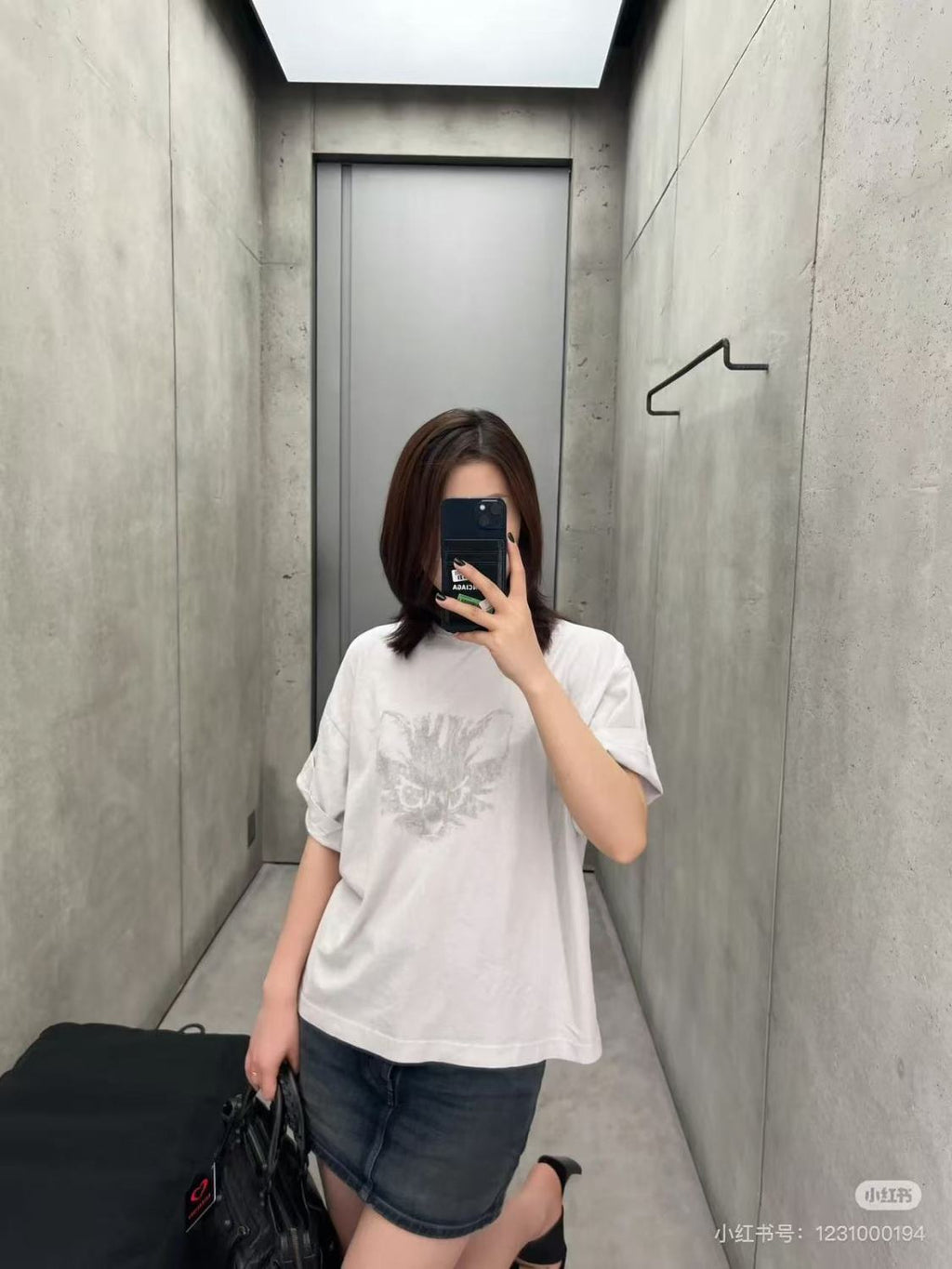 Balenciaga Men's Women's  Winter New Kittycat Medium Fit T-shirt Spring Summer Fashion Black And White Printed Round Neck Short Sleeve Casual T-shirt Ngvp #2487
