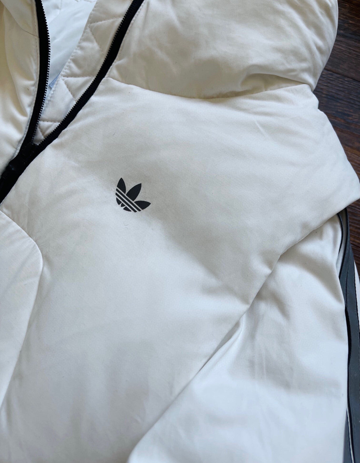 Adidas Originals x HAMCUS Hooded Long Sleeved Down Jacket #21976