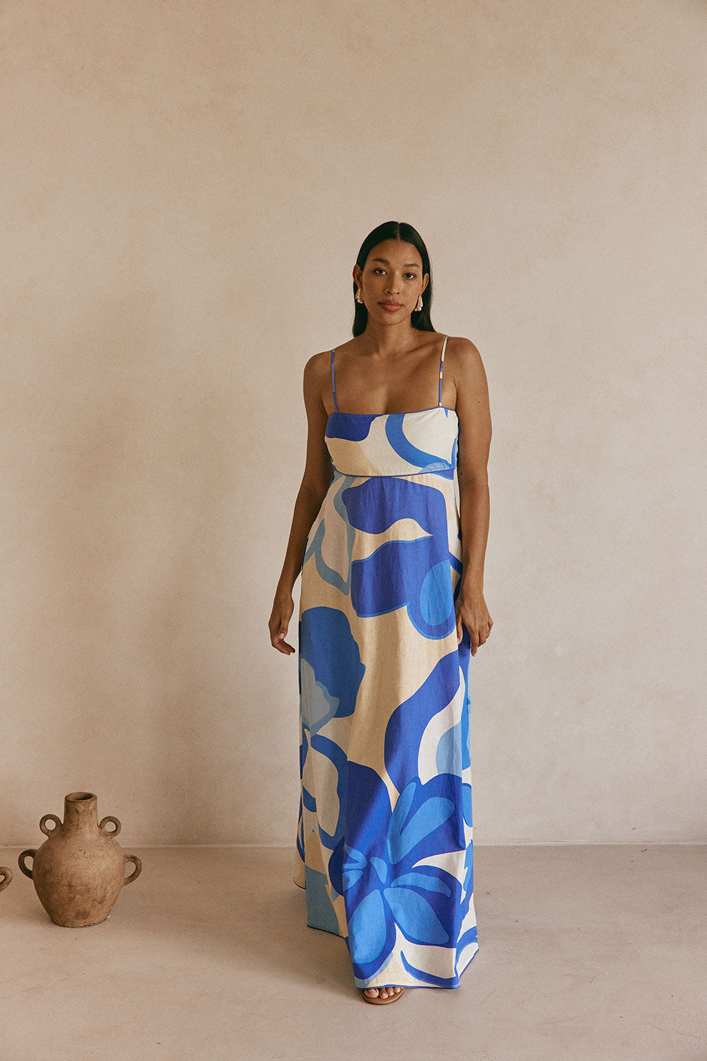 Tasmin Dress - Valley Blue