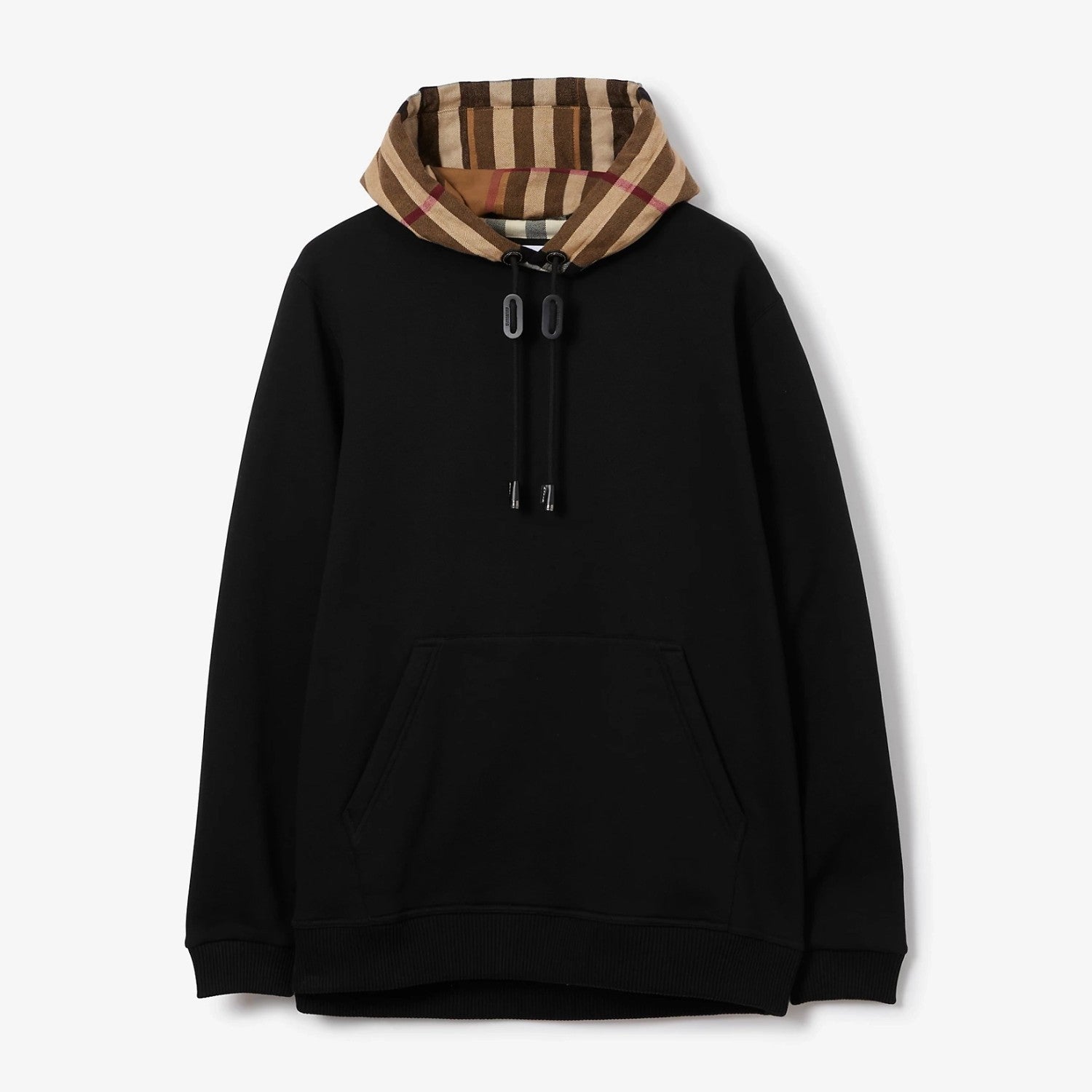 Burberry Men's Spring and Autumn Checkered Printed Hooded Long Sleeve Sweatshirt Pullover #72527