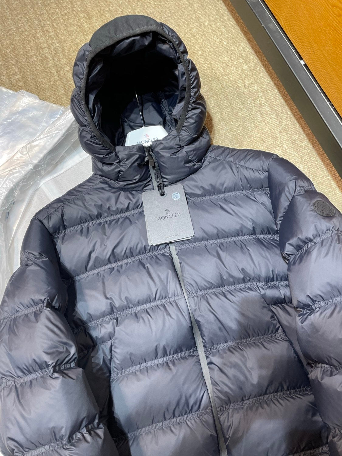 Moncler Gardy Men's Fall/Winter Casual Fashion Solid Color Hooded Zipper Short Length Long Sleeve Down Jacket #79332