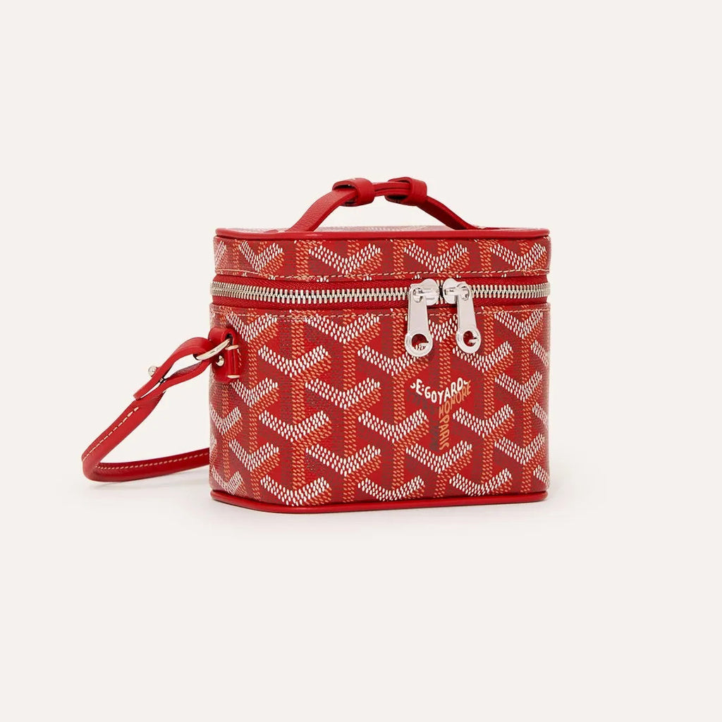 Goyard Muse Nano Women's Fashion Classic Color-Block Zipper Closure Adjustable Strap Leather Mini Makeup Bag Shoulder Bag Crossbody Bag Bags MUSEVANANTY10CL10P #79551