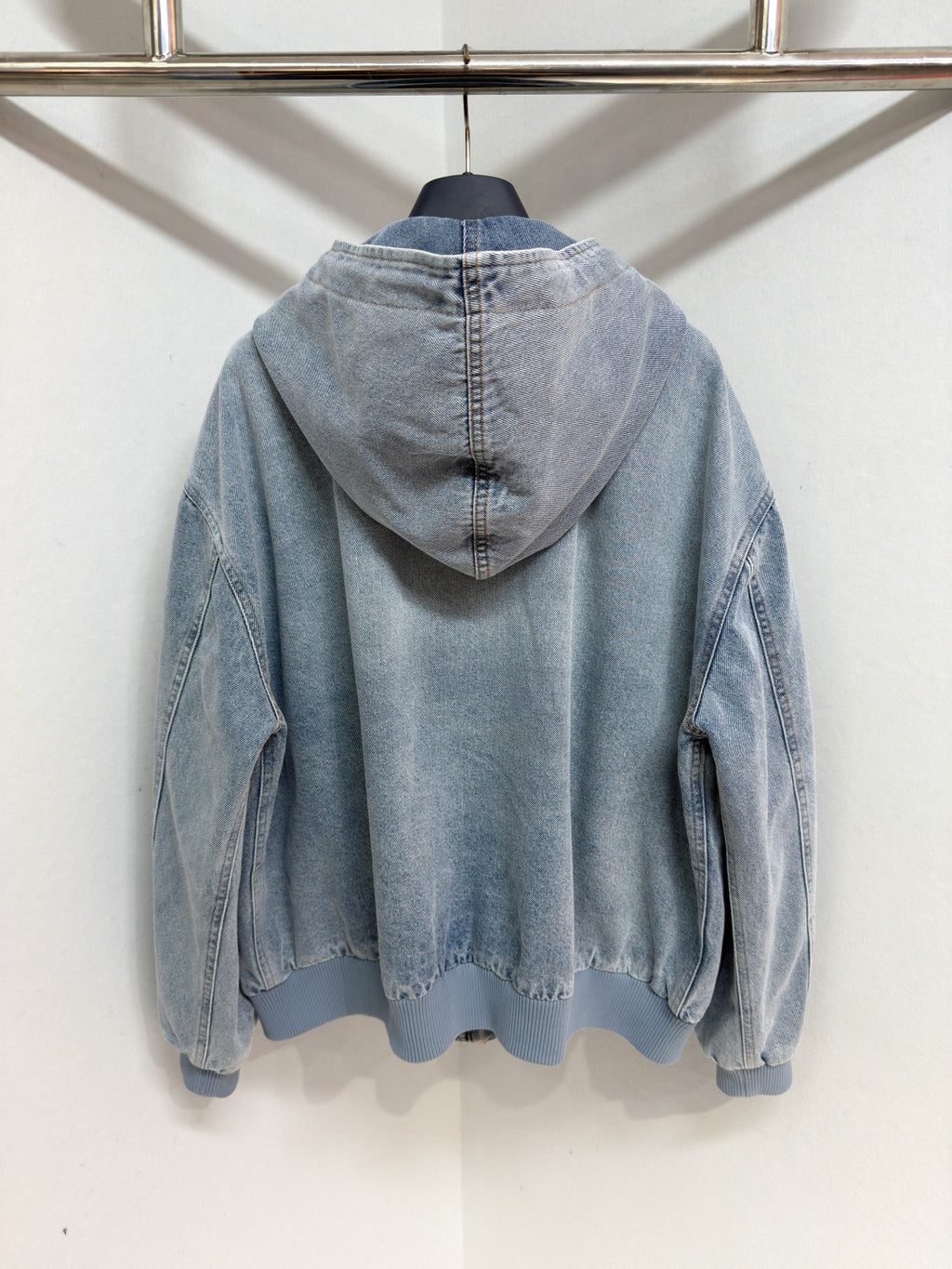 Louis Vuitton Hooded Workwear Denim Blouson Denim Carpenter Pants 1AJBAO 1AJBKS #335609