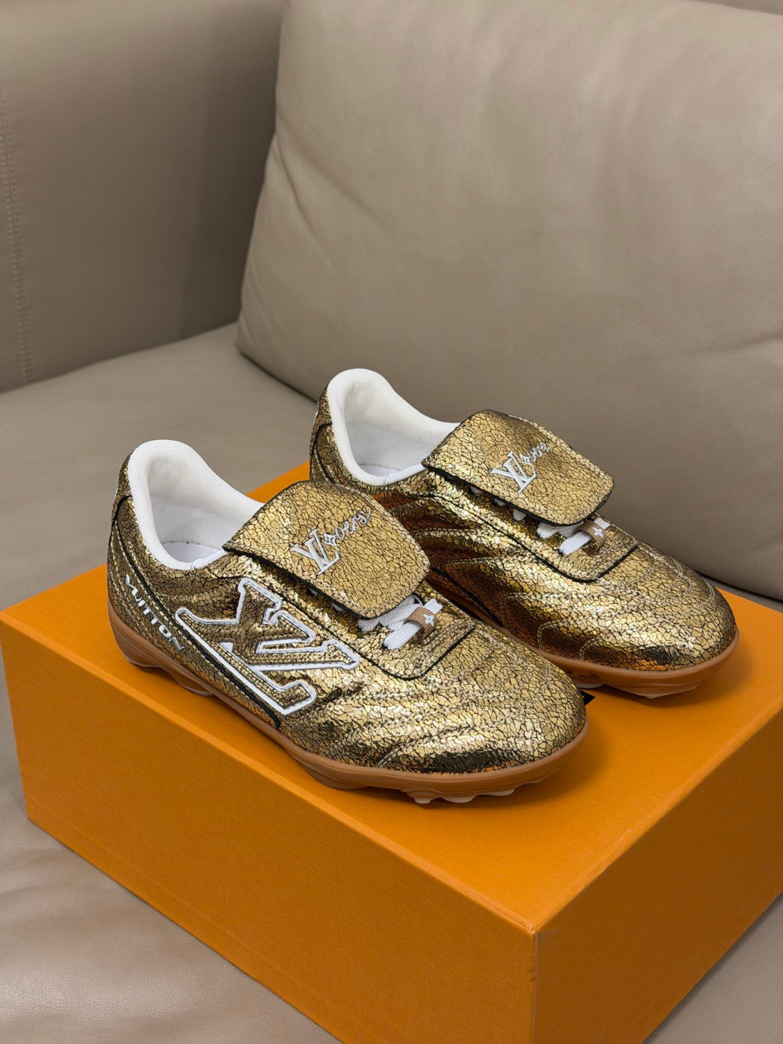 Louis Vuitton LV Footprint Soccer Sneaker  Shoes 1AJALP #336876