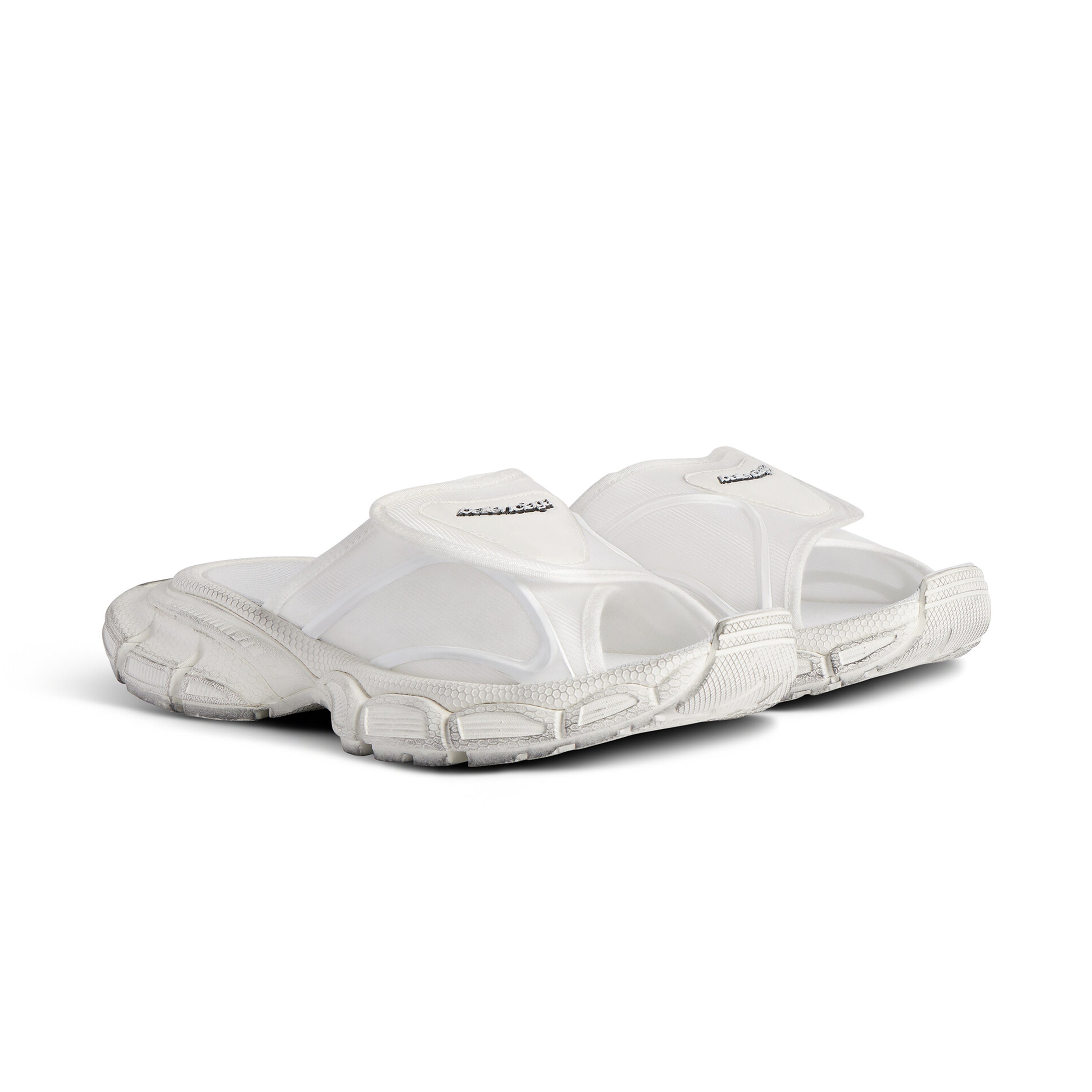 Balenciaga 3XL Men's And Women's Slipper-Style Sandals. Summer Round-Toe Solid-Color Flat Casual Flip-Flops Shoes #81477