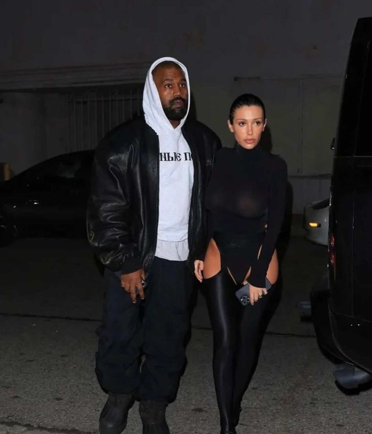 Yeezy X Gosha Kanye Russian Black Dog Grey Black Hoodie Sweatshirt Men's And Women's Spring Autumn High Street Hip Hop Hooded Pullover Hoodie Ngvp #1869
