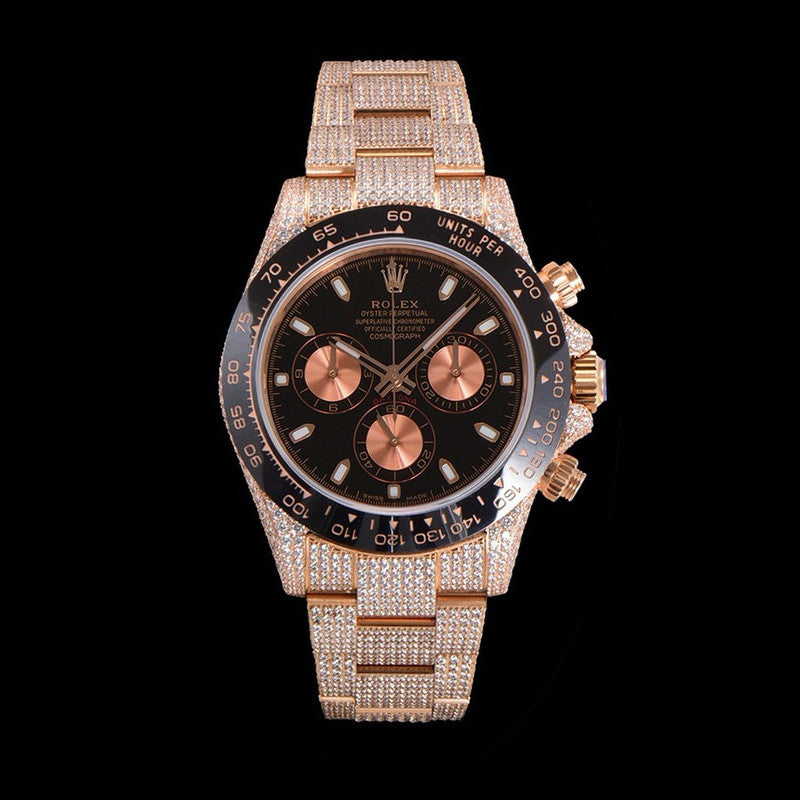 Rolex Cosmograph Stainless Steel and Diamonds Mechanical Watch #97786