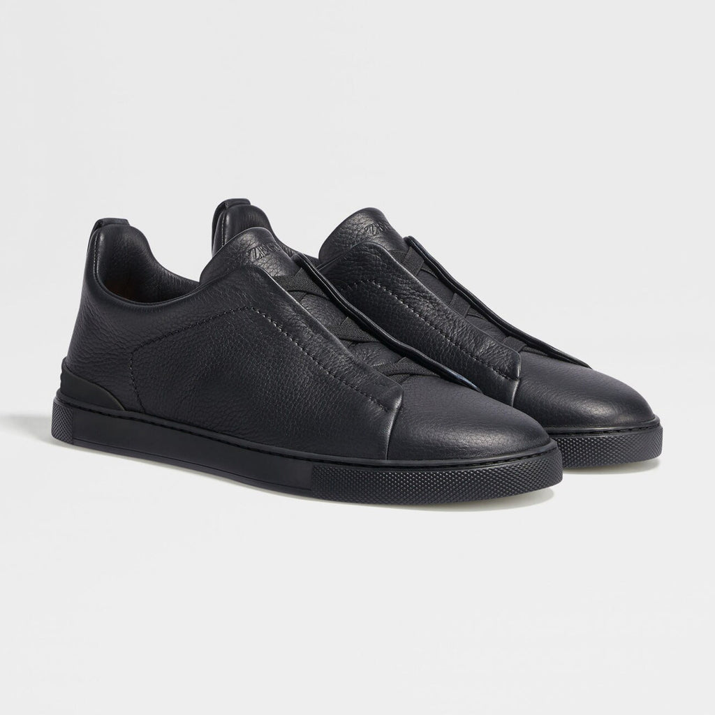 Ermenegildo Zegna TRIPLE STITCHâ„?SECONDSKIN Luxury Casual Shoes Men's All-Season Genuine Leather Fashion Footwear Lace-Free Comfort Shoes #81456