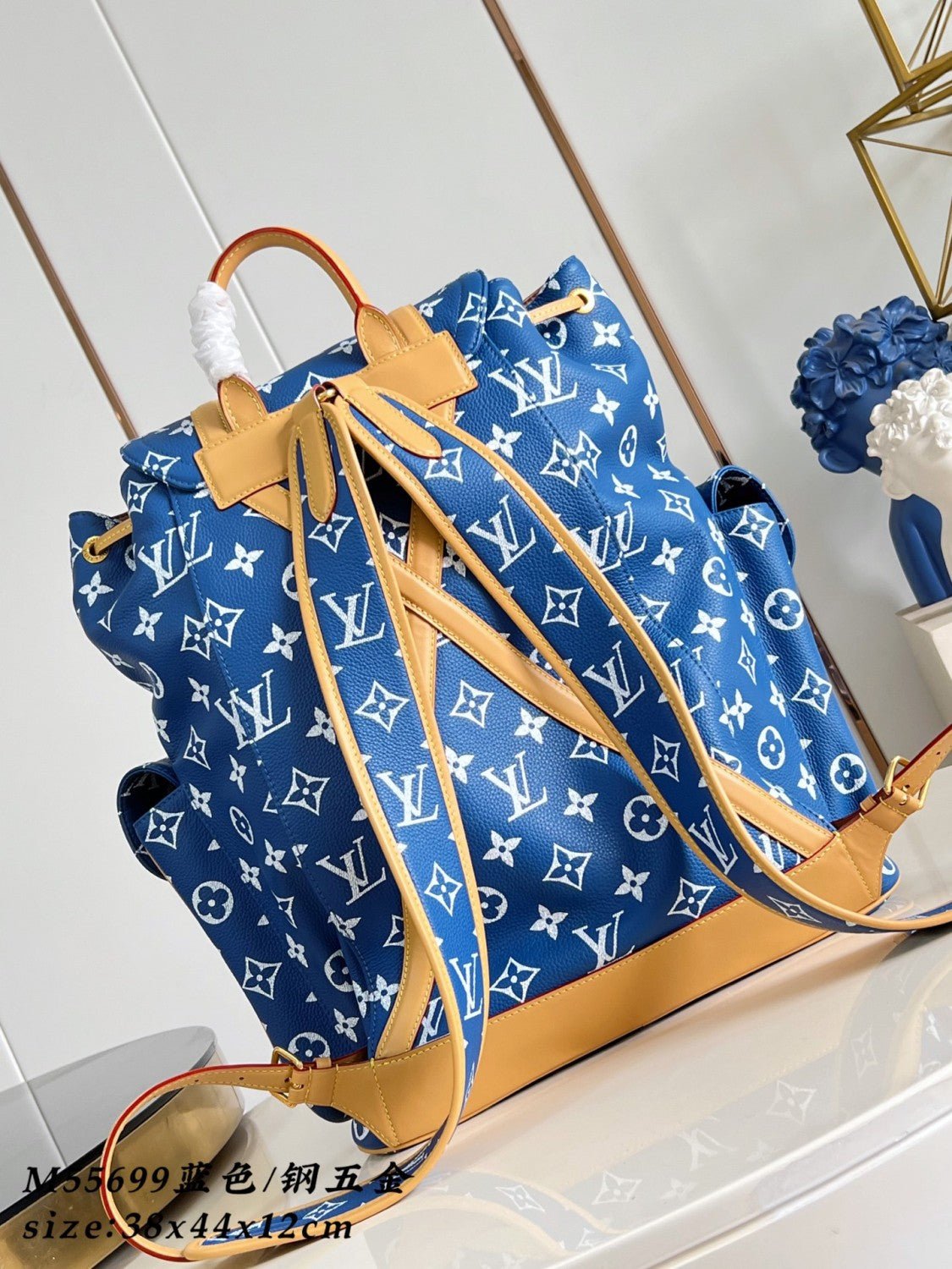 Louis Vuitton Christopher Monogram Taurillon Cow Leather Backpack #378127
