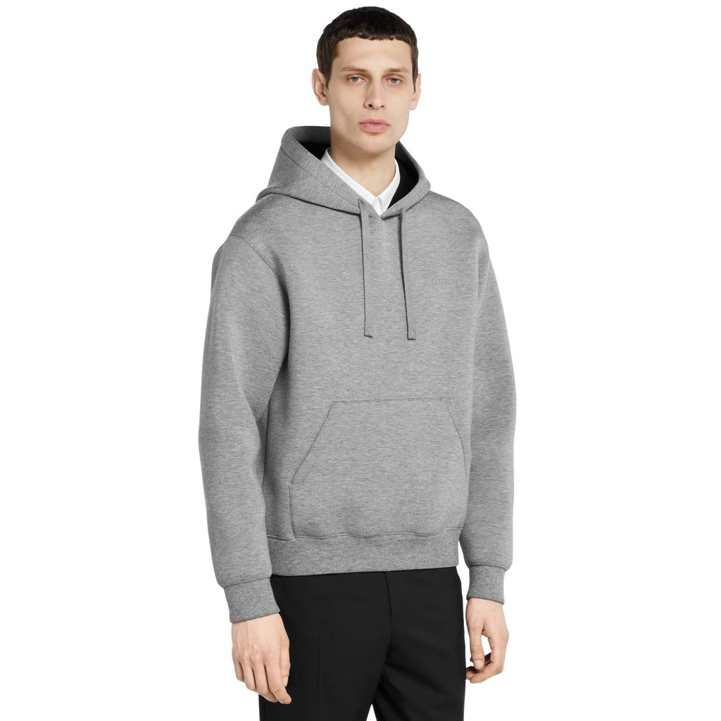 Gucci Double Viscose Jersey Sweatshirt in Grey Mélange #335119