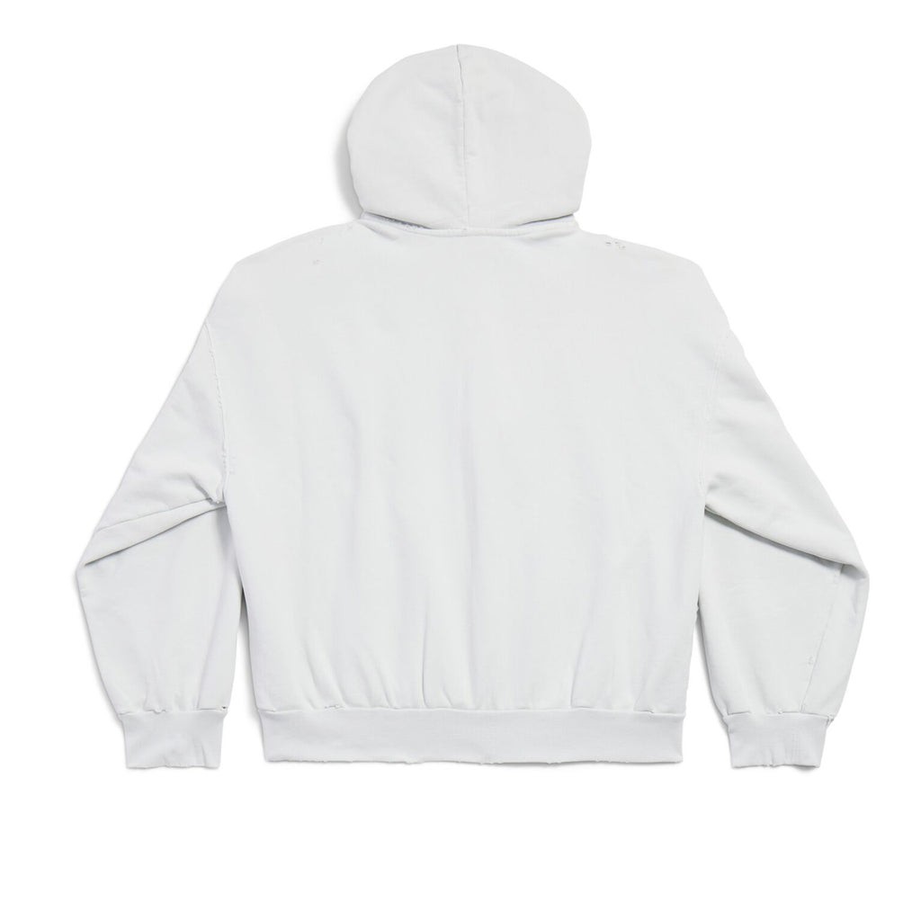 Balenciaga New Year Series 25 - Hoodie Regular Fit Zip Hooded Sweatshirt Solid Colour Patch Logo Letter Casual Sweatshirt Men's Spring and Autumn #81146