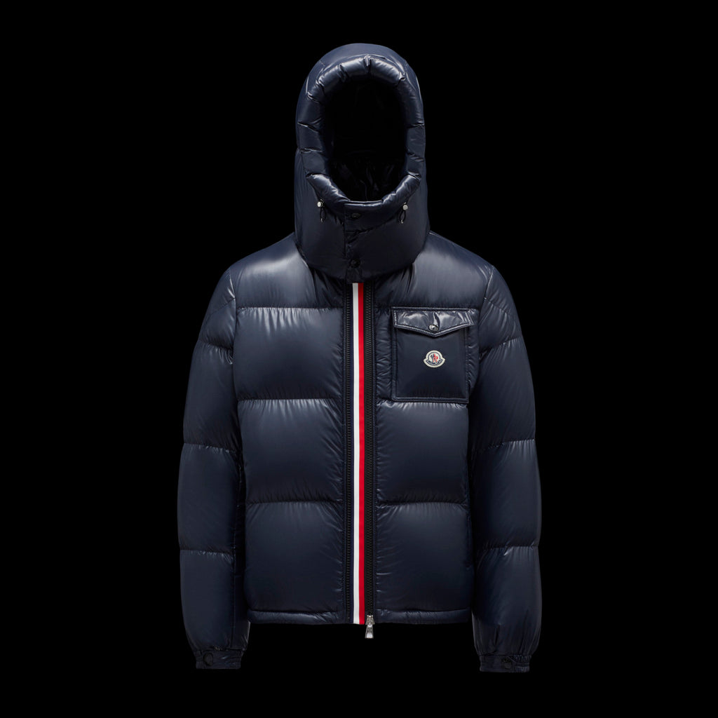 Moncler Men's Winter Standing Collar Hooded Zip Puffer Down Jacket Coat #97559