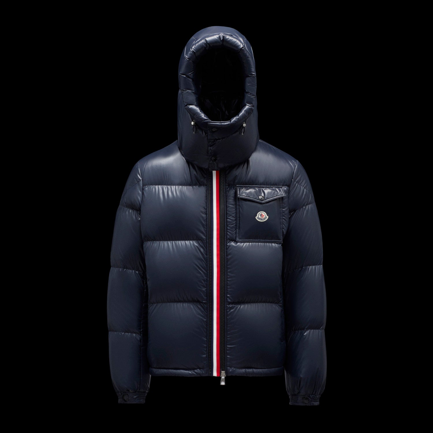 Moncler Men's Winter Standing Collar Hooded Zip Puffer Down Jacket Coat #97559