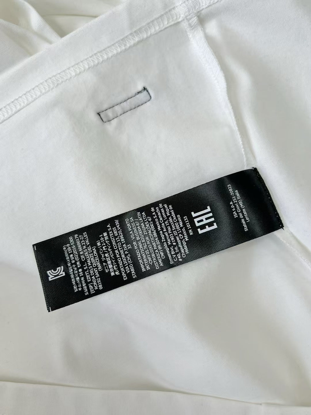 Ermenegildo Zegna Men's Summer Solid Color Cotton Crew Neck Short Sleeve T-Shirt - Breathable & Casual Summer Wear #75691