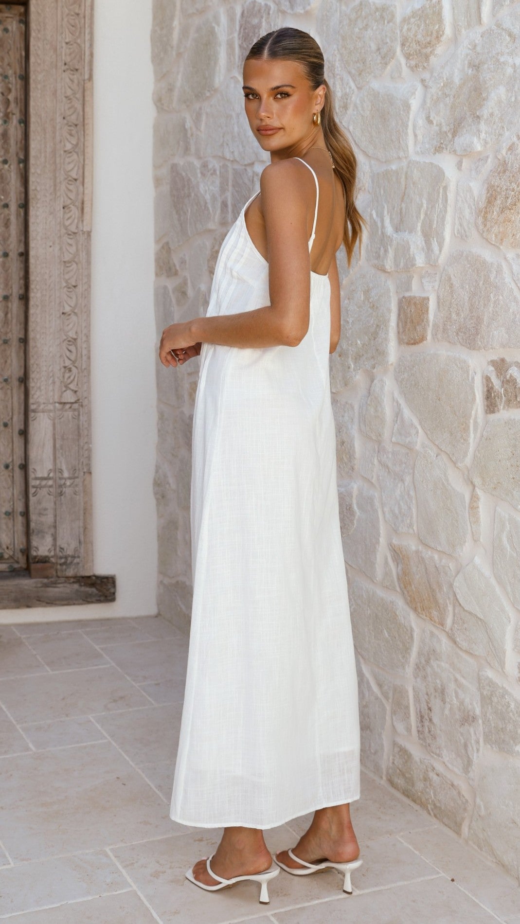 Aspen Maxi Dress - White