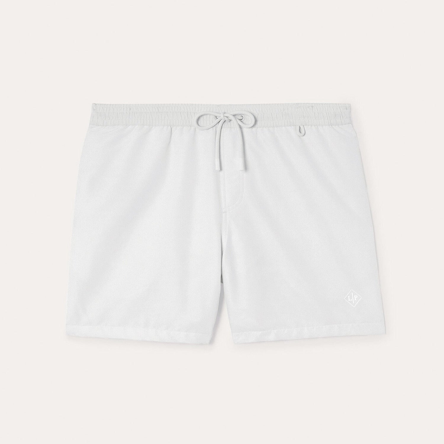 Loro Piana Men's Summer Letter Solid Color Mid Waist Tie Straight Bay Swim Shorts Ngvp #9959