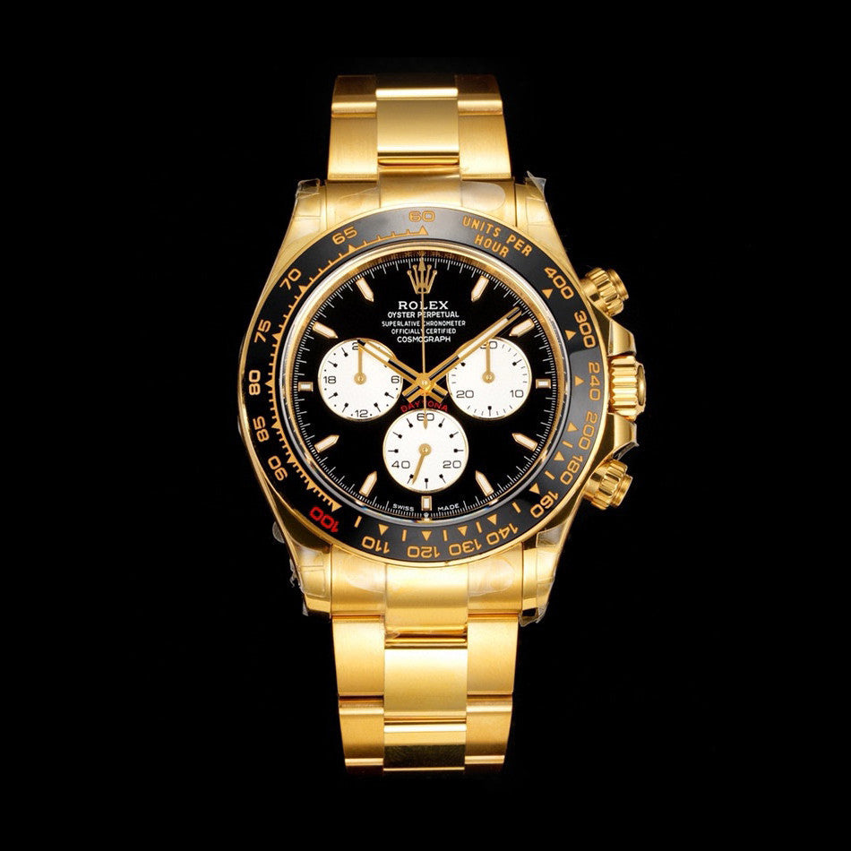 Rolex Men's Automatic Mechanical Movement 100 Meter Water Resistant Dial Watch with Diamonds #74589
