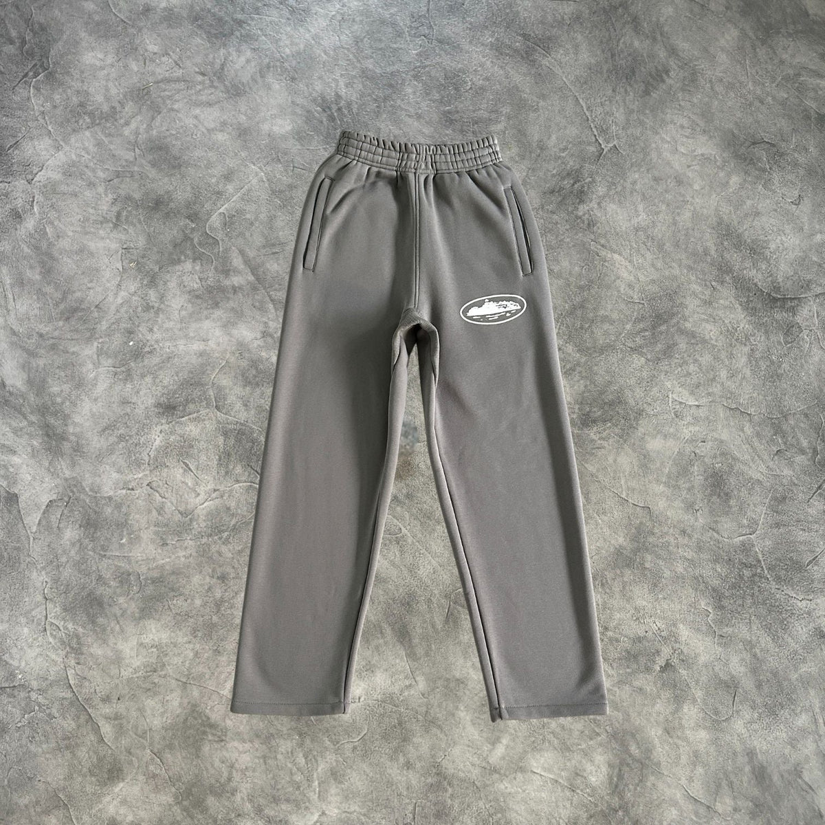 Corteiz Straight Sweatpants Grey