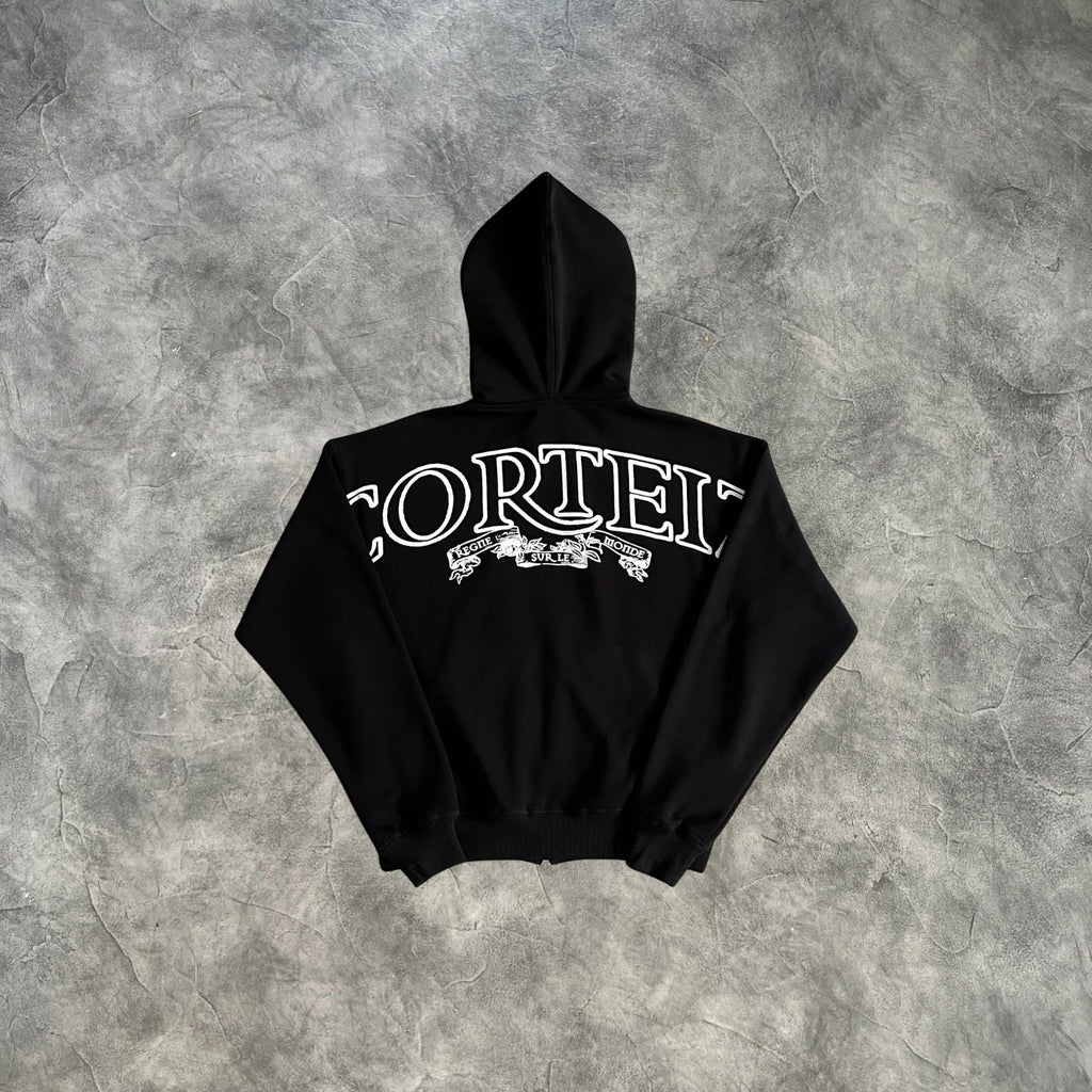 Corteiz Superior Royale Zip-Up Tracksuit Black