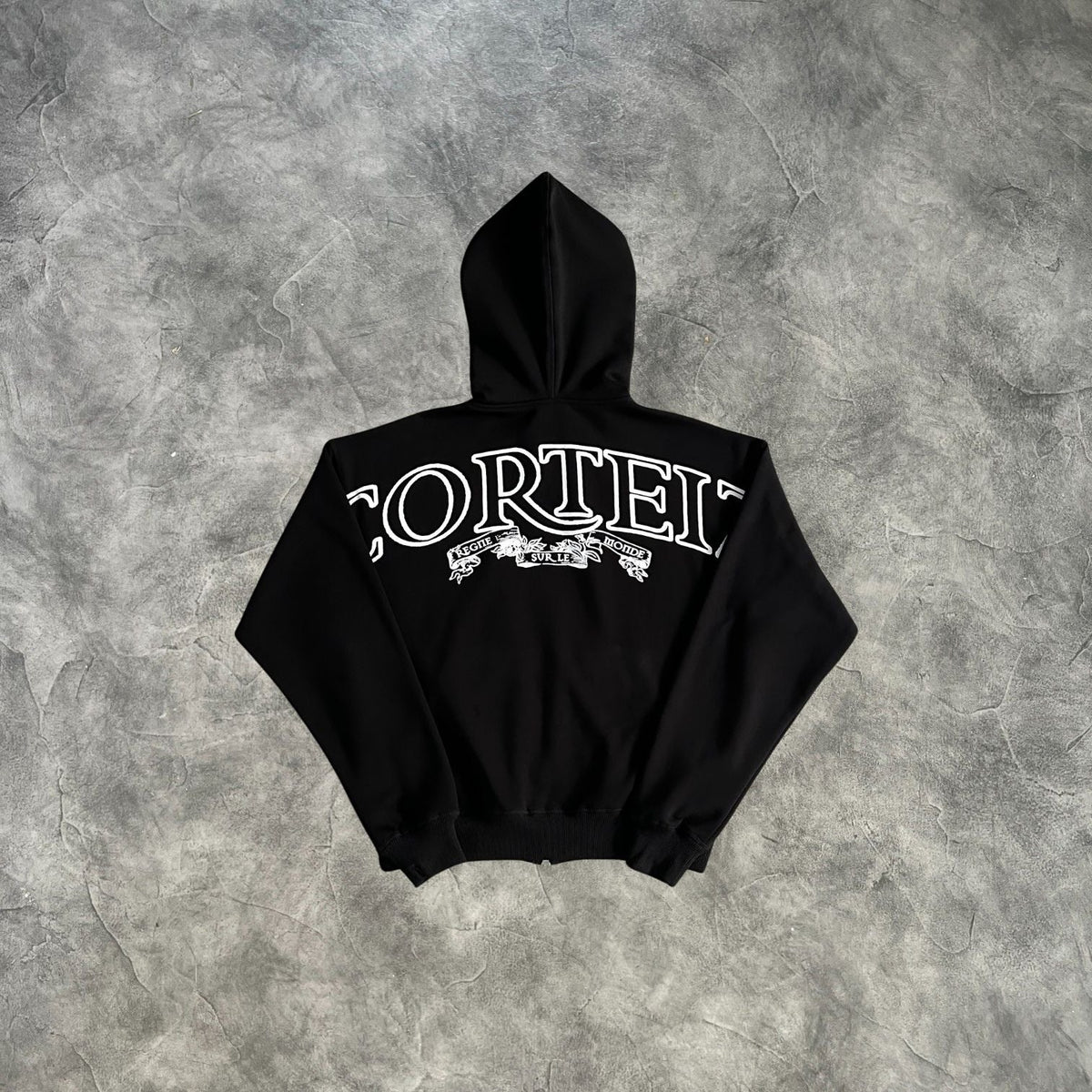 Corteiz Superior Royale Zip-Up Tracksuit Black