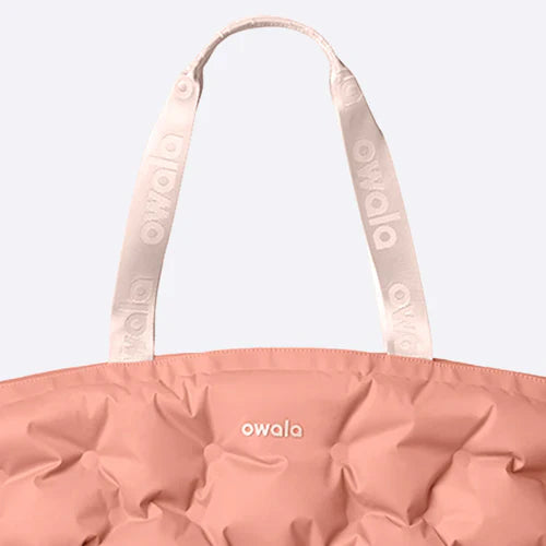 Owala The Cloud Inflatable insulation. Packs flat. 16L capacity Rosewood