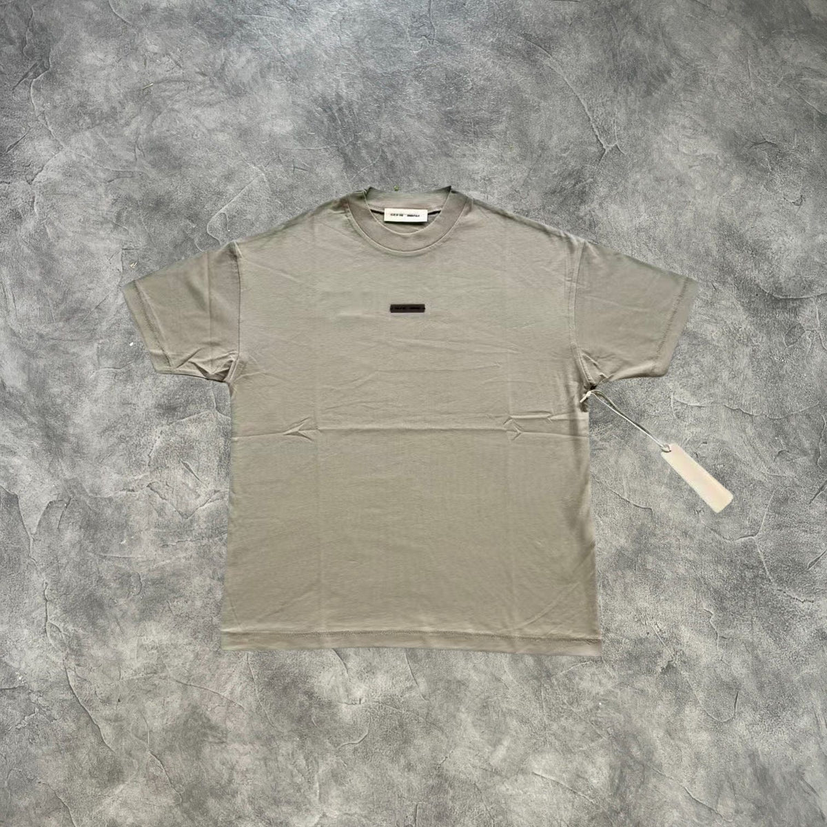 Essentials Fear Of God Basic T-Shirt Pewter