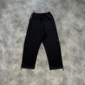 Mertra Split Panel Sweatpants Black