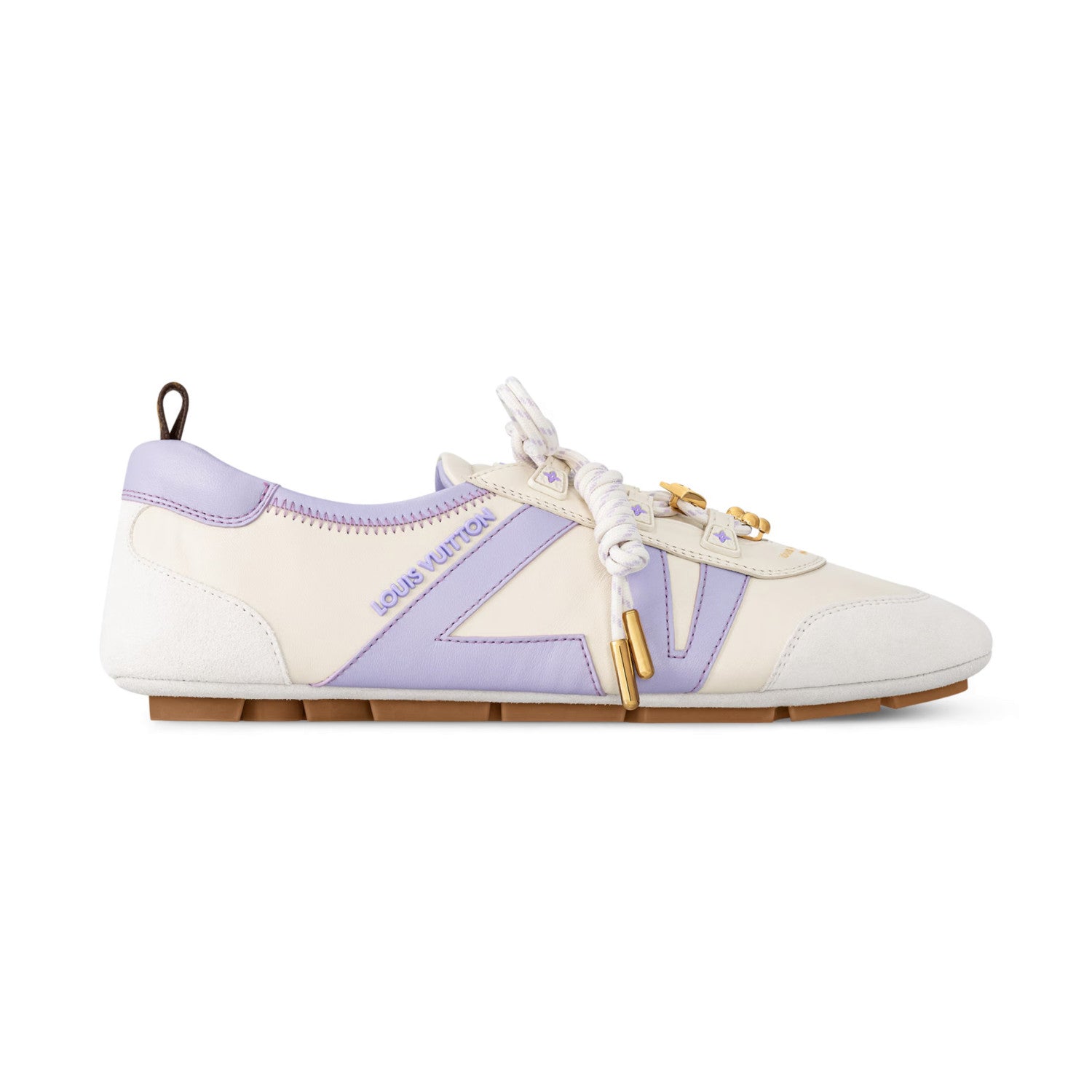 Louis Vuitton LV SNEAKERINA Women's Spring/fall Fashion Casual Round Toe Lace Up Leather Low Top Ballet Style Shoes With Thin Soles Shoes #78176
