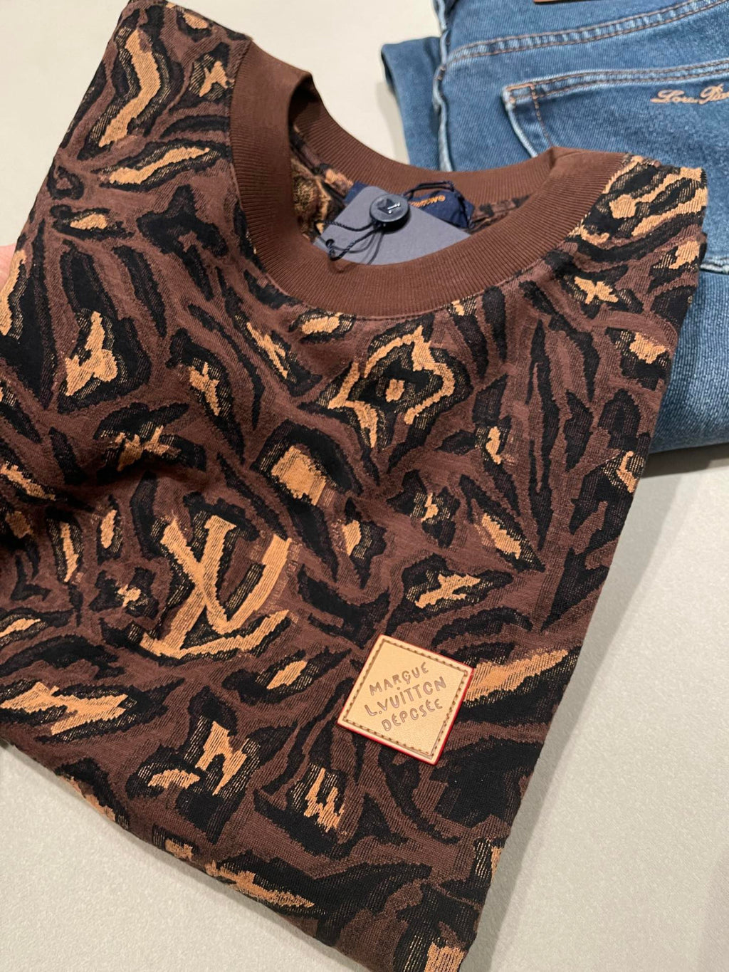 Louis Vuitton Jacquard T-Shirt 1AIMK6 #336334