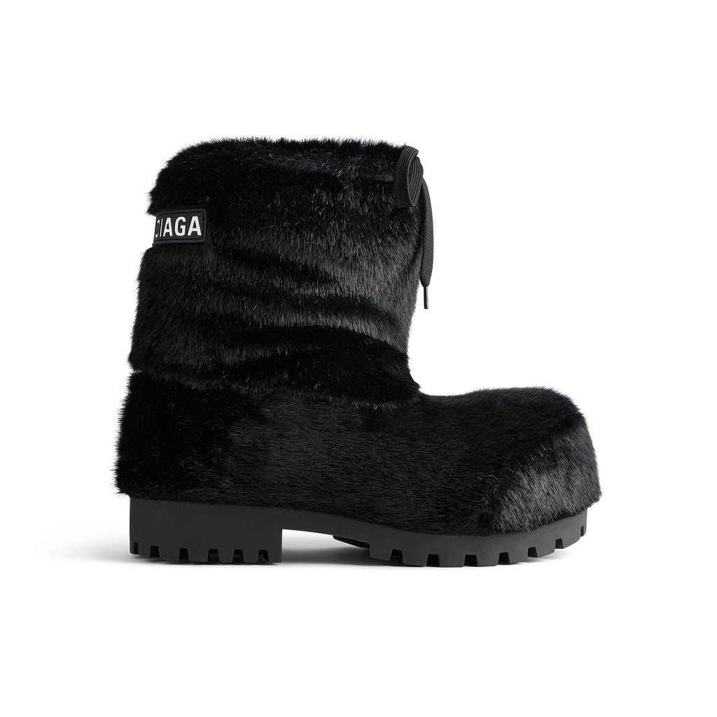 Balenciaga ALASKA Men's And Women's Fall/winter Fashion Casual Round Toe Slip On Short Snow Boots Shoes #79283