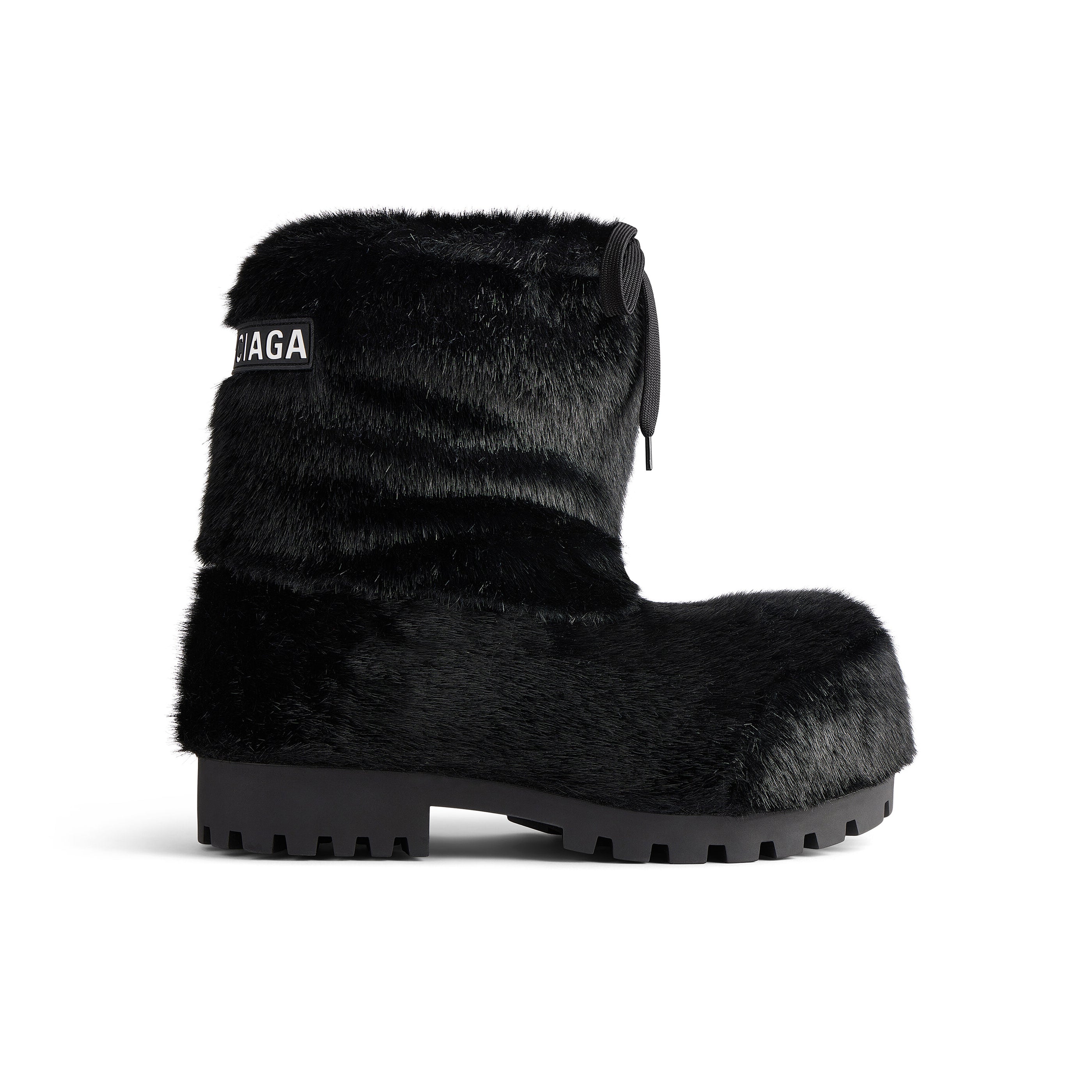 Balenciaga ALASKA Men's And Women's Fall/winter Fashion Casual Round Toe Slip On Short Snow Boots Shoes #79283