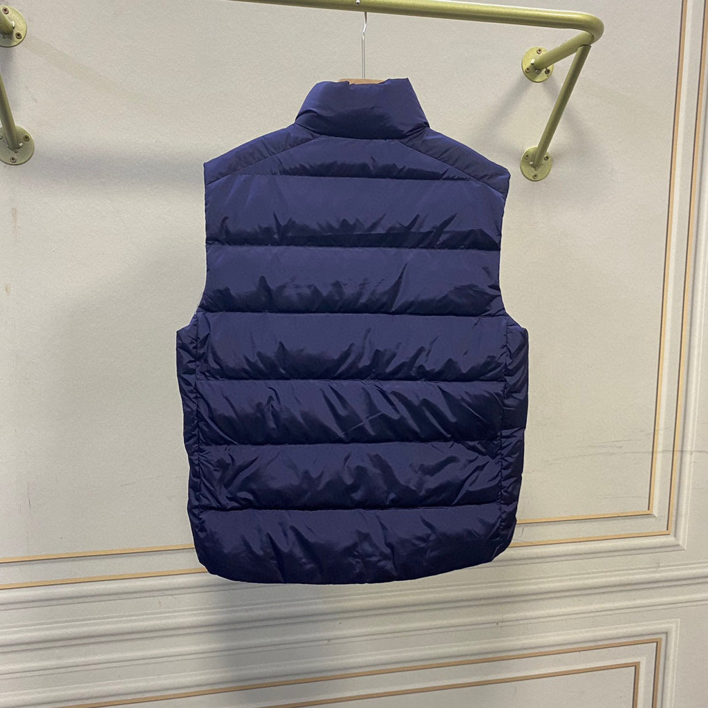 Prada Striped Sleeveless Down Vest #22111