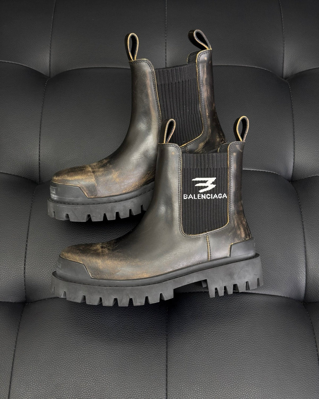 Balenciaga Strike Chelsea Boot Back #378479