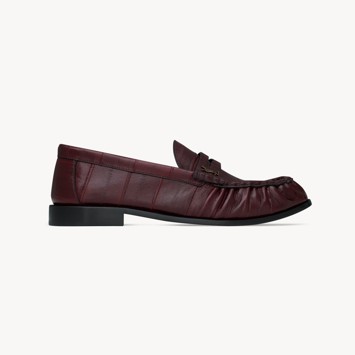 Saint Laurent Women's Autumn/Winter Fashion Casual Sheepskin Suede Round Toe Slip On Flat Loafers Casual Shoes #78376