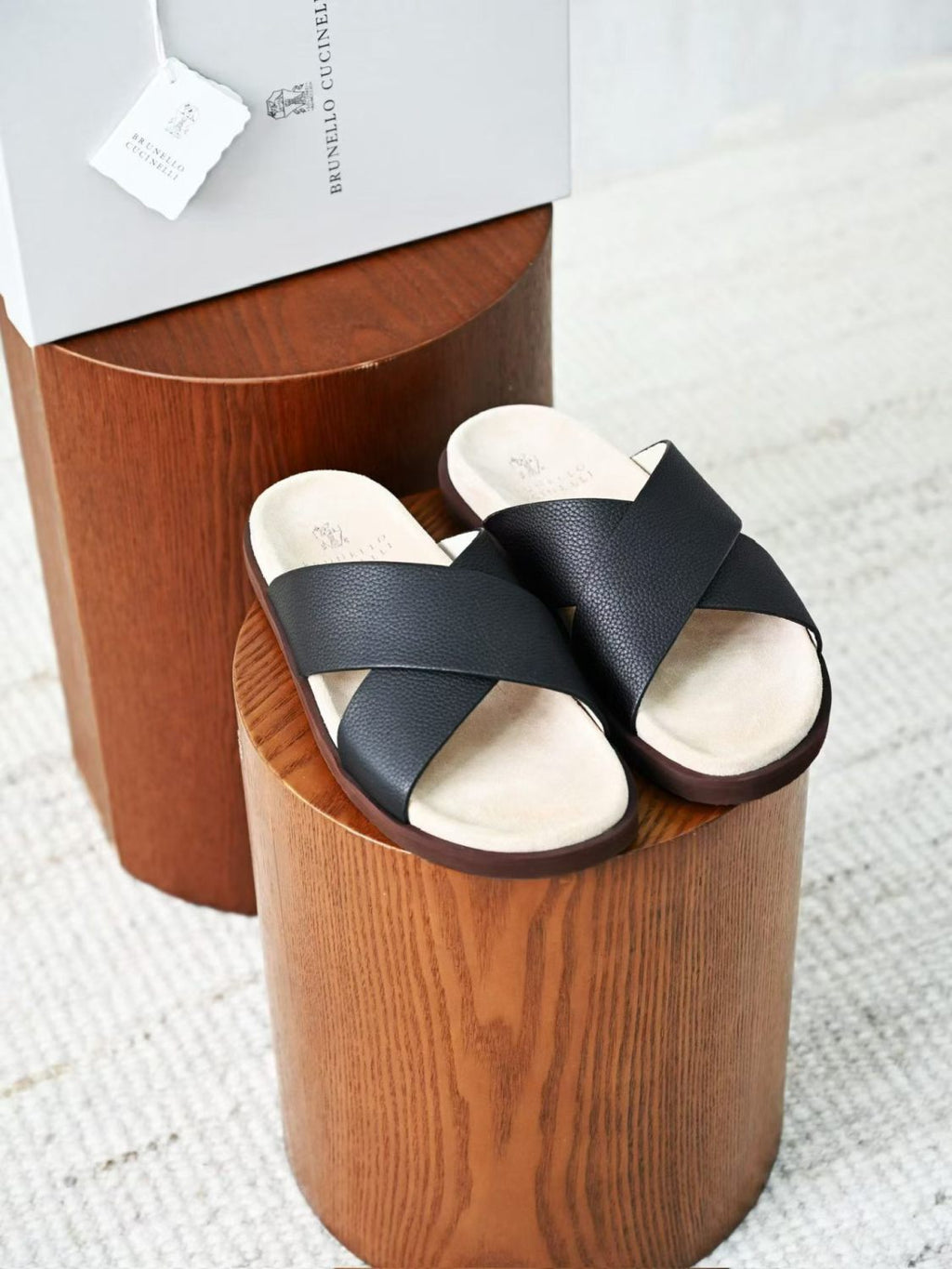 Brunello Cucinelli Leather Sandals #378896