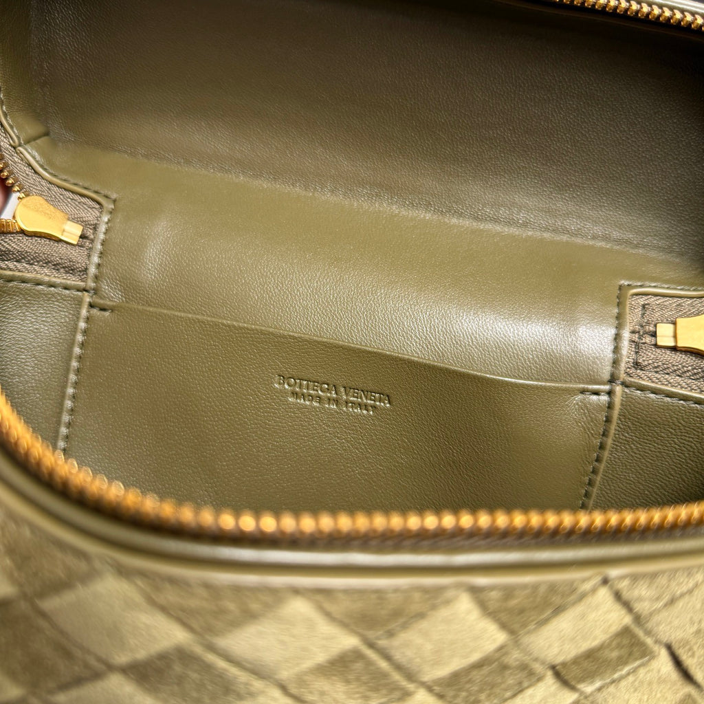 Bottega Veneta Women's New Woven Zipper Crossbody Bag Makeup Bags #195271