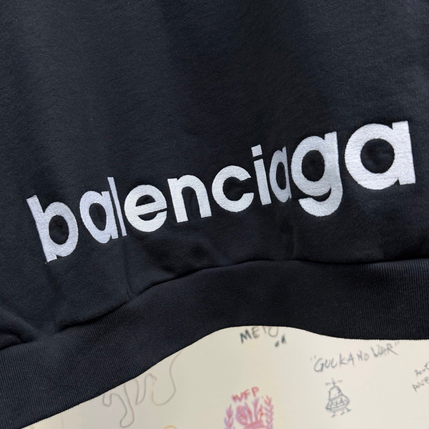 Balenciaga Top-quality Version Men's 3b Sports Icon Half-zip Hoodie in Washed #336946