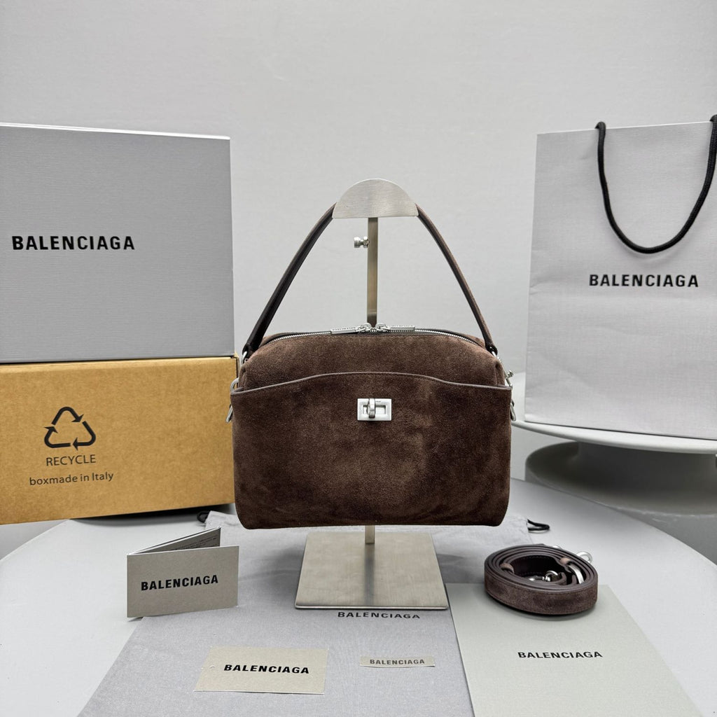 Balenciaga RODEO Women's Fashion Classic Metal Buckle Leather Camera Bag Shoulder Bag Bags #78848