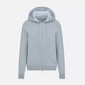 Dior Men's Spring And Autumn Lining Full Print Zipper Cotton Cashmere Solid Color Hooded Track Jacket Casual Elastic Sports Pants #77855