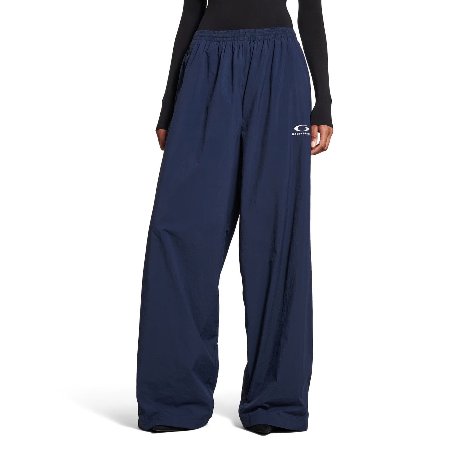 Balenciaga Men's Four Seasons Solid Color Elastic Waist Casual Loose Tracksuit Pants Sweatpants #71881