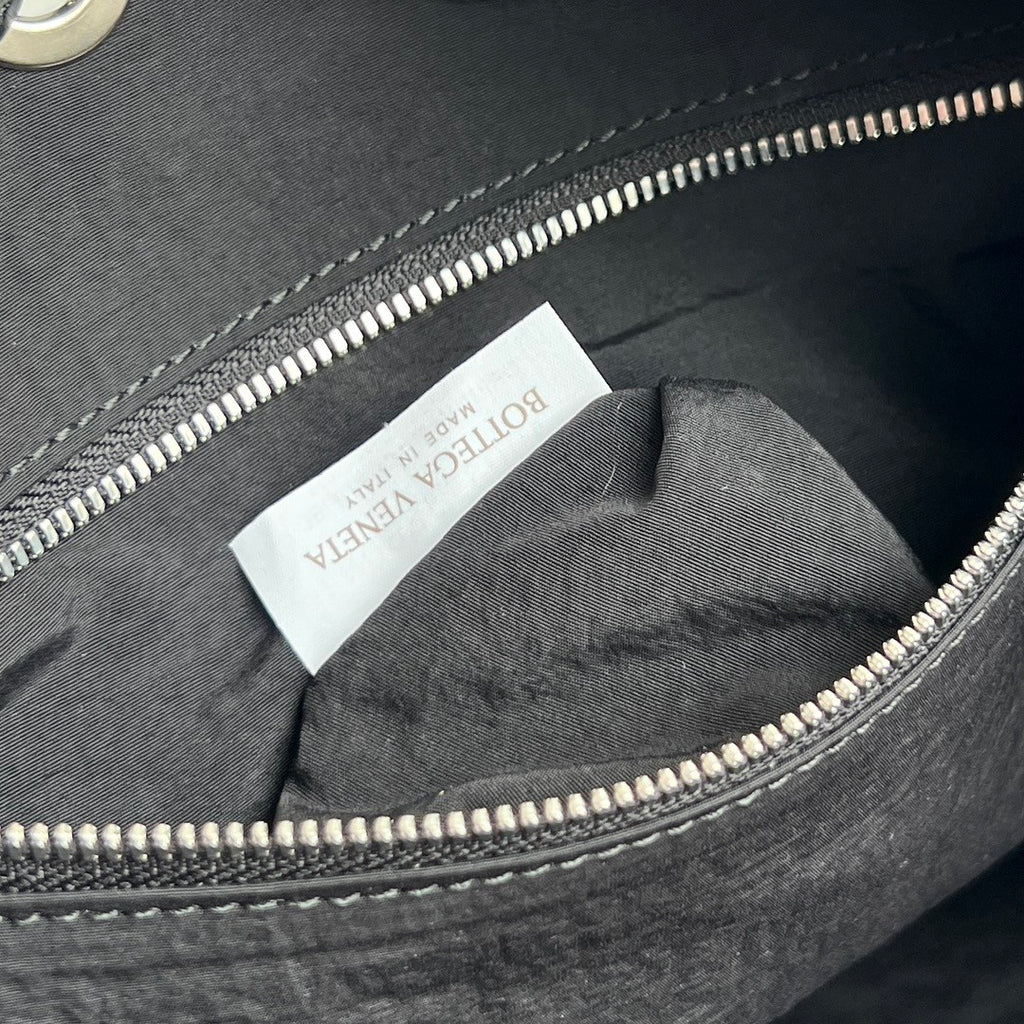 Bottega Veneta Crossroad Multi-Pocket Nylon Backpack Woven Leather Adjustable Straps #333014