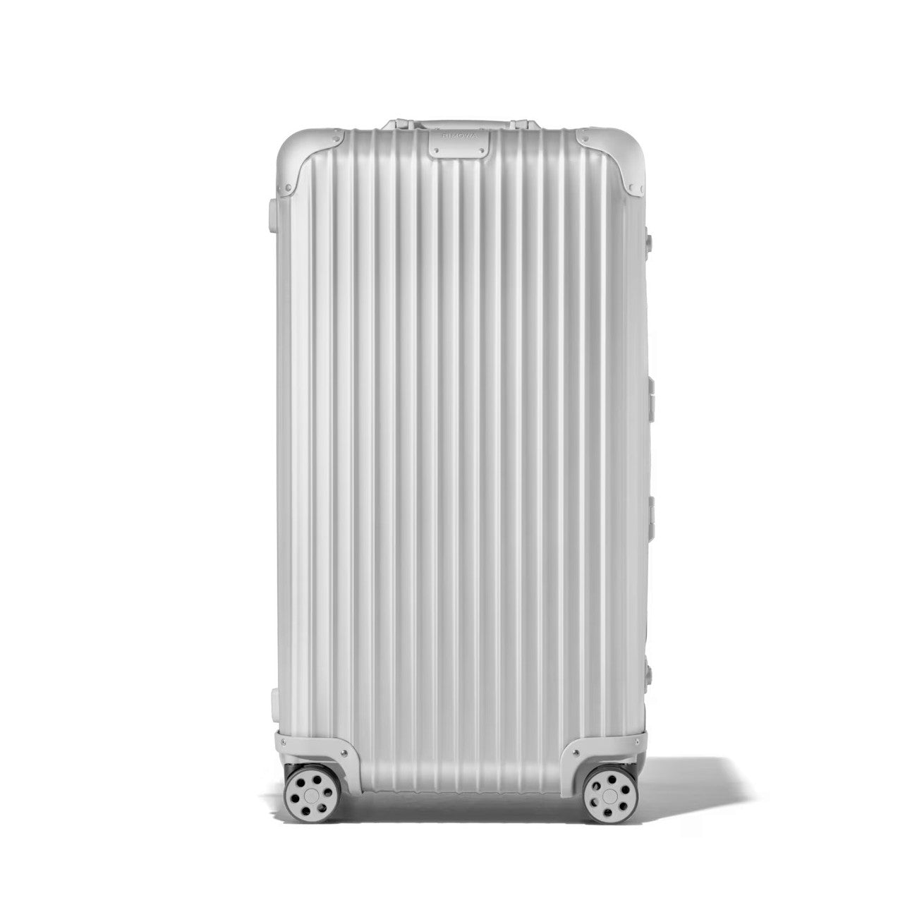 Rimowa Men's And Women's Fashion Classic Solid Color Checked Luggage With Retractable Handle 33-inch Suitcase Checked Luggage Bag Bags #79299