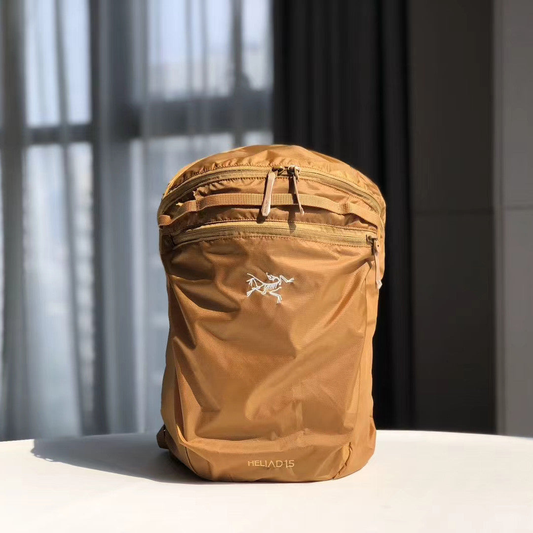 Arcteryx Men's And Women's Solid Color Embroidered Logo Outdoor Multifunctional Boarding Hiking Nylon Shoulder Bag Bags #75342