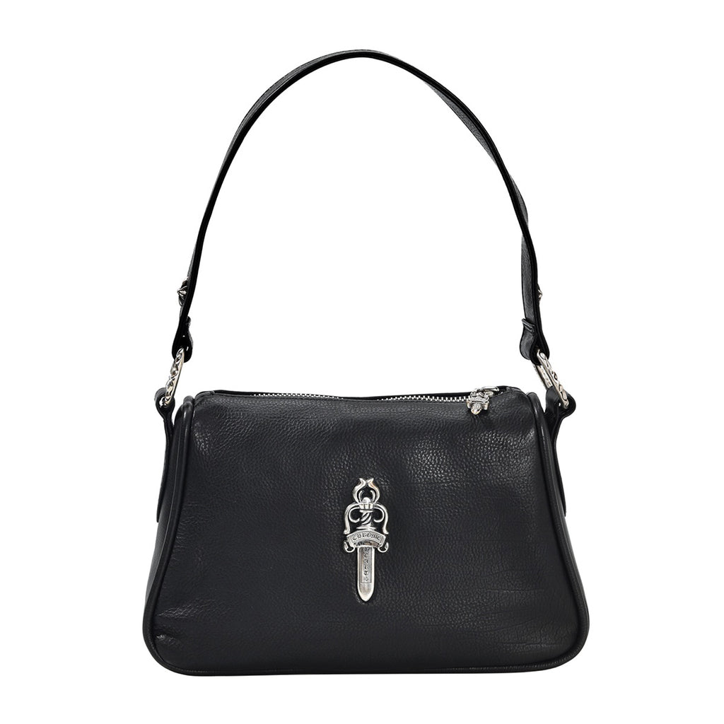 Chrome Hearts Women's Fashion Classic Leather Sword Jacquard 925 Sterling Silver Jewelry Solid Color Underarm Bag Small Handbag Bags K680 #81574