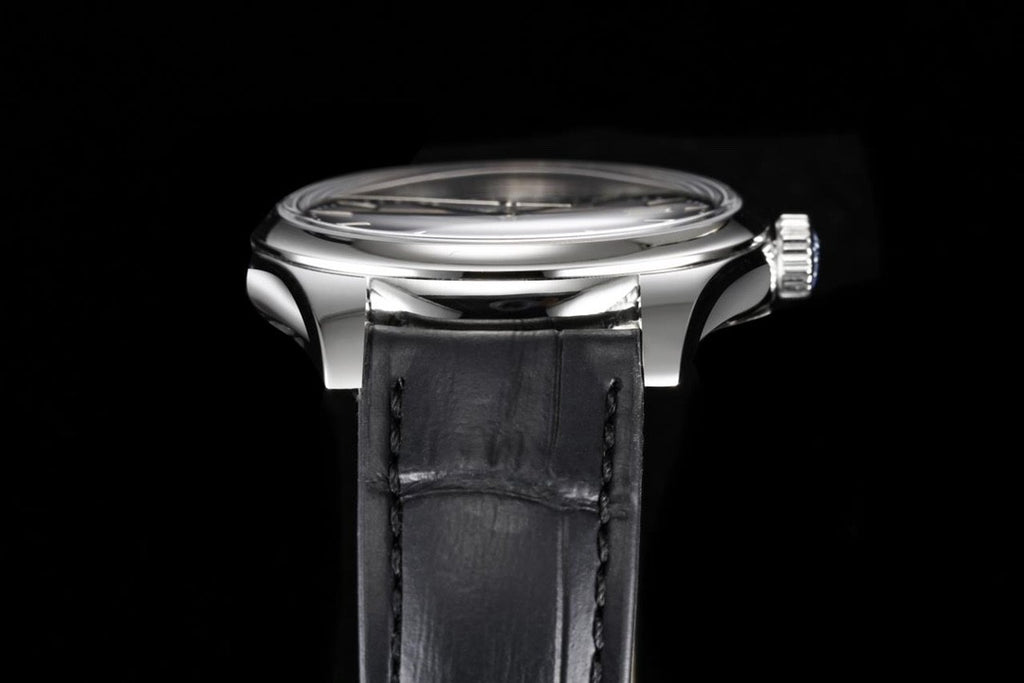 Pot Cover Type Slightly Convex Blue Mirror Watch Accessories Jewelry #82289