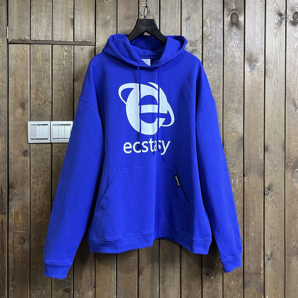 Vetements Men's Spring And Autumn Esctasy Browser Sweatshirt Fashion Letter Printed Loose Zipper Long Sleeve Hoodie #71574