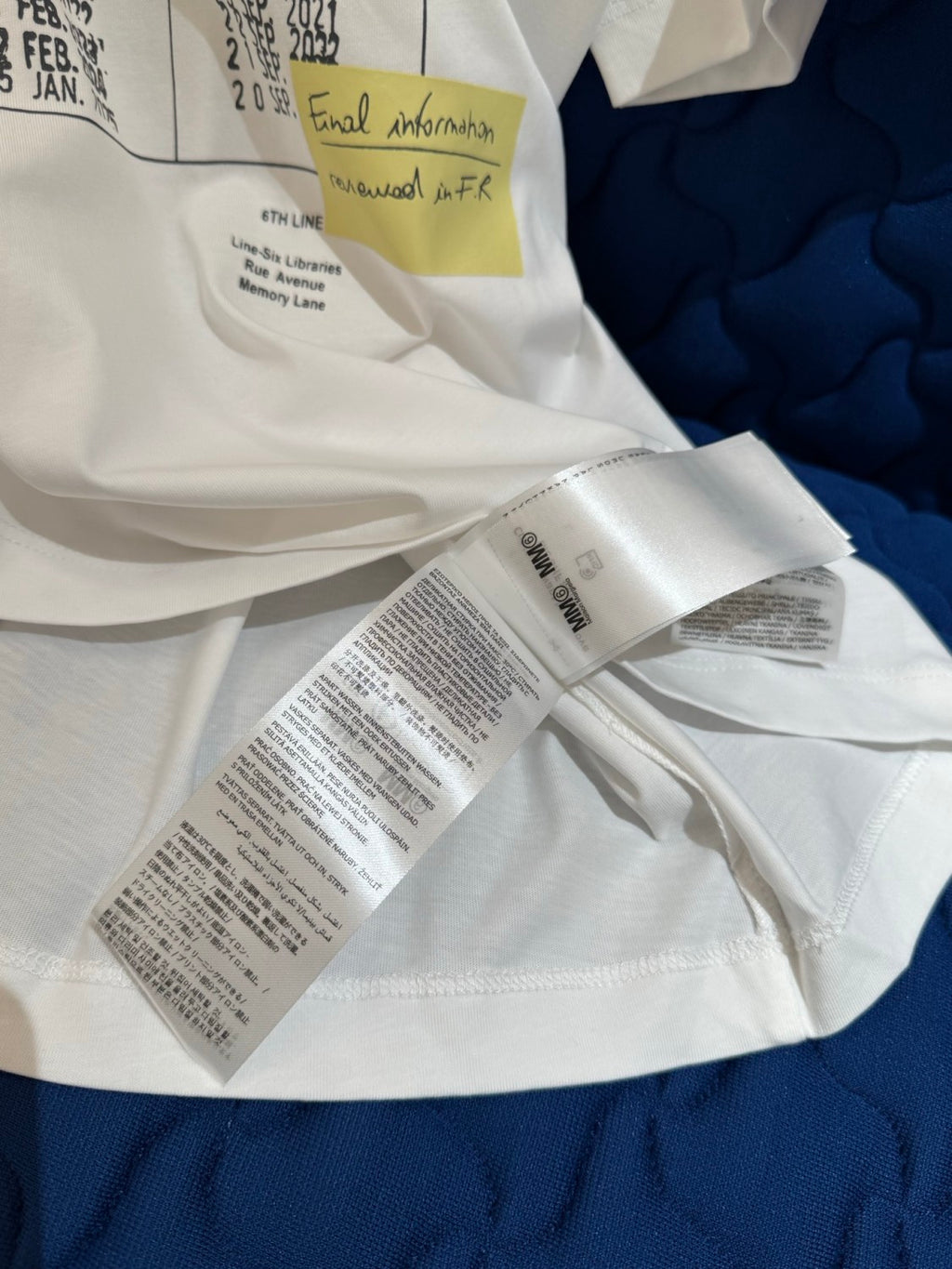 Maison Margiela T-shirt With Print #377021