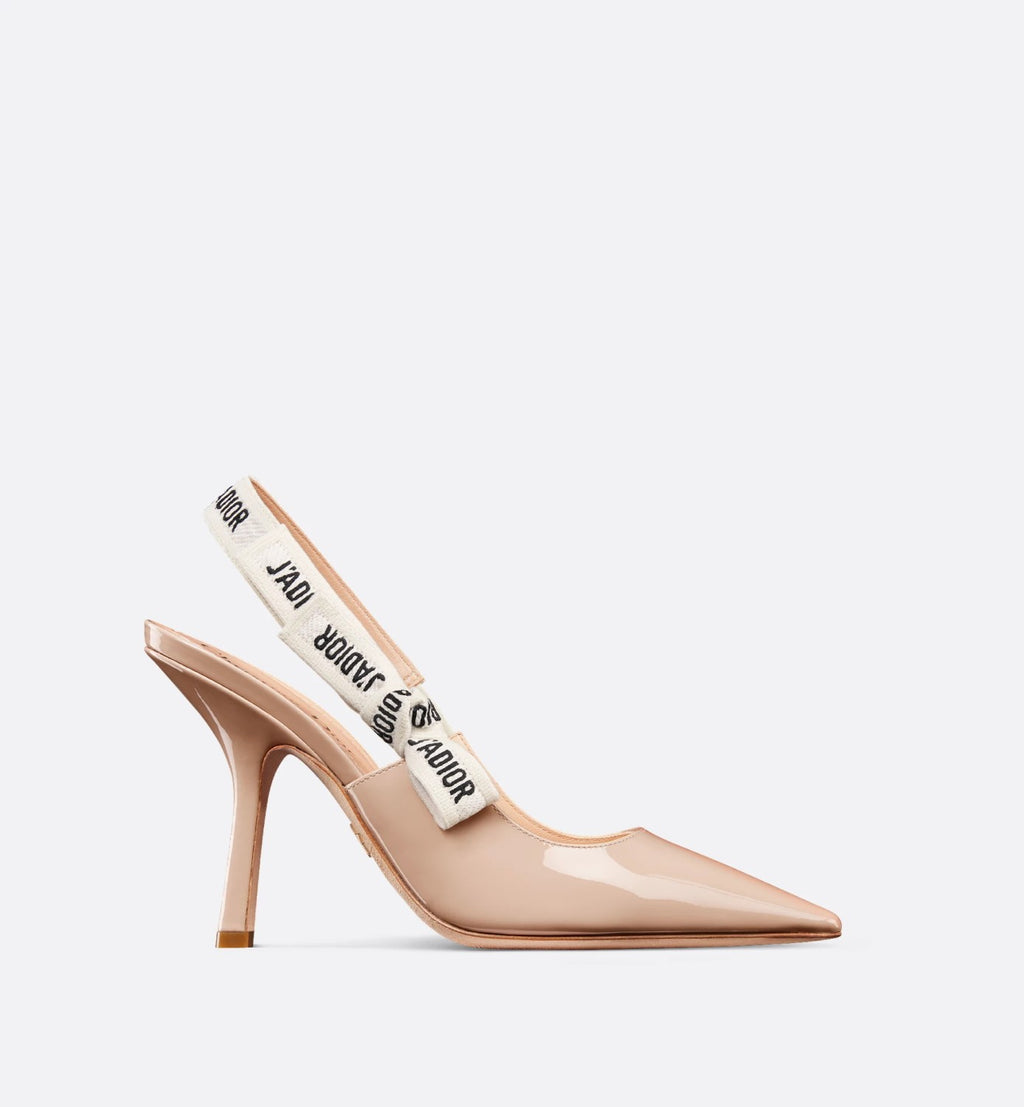 Dior Toujours Women's Summer Solid Color Pointed Toe Closed Toe Fine Heel Breathable Leather High Heel Shoes #77265