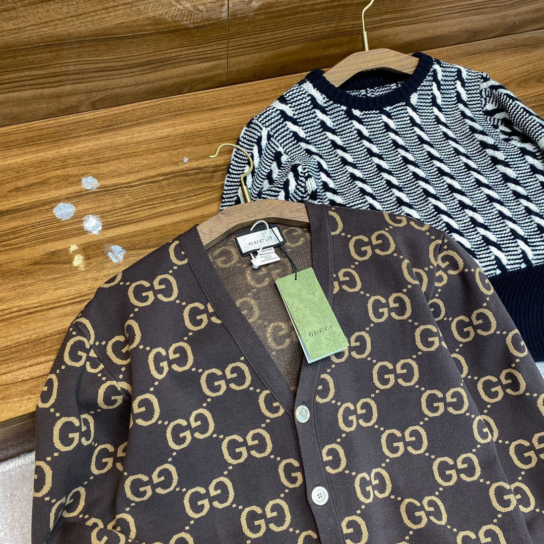 Gucci Knitted Button Printed Cardigan #21956